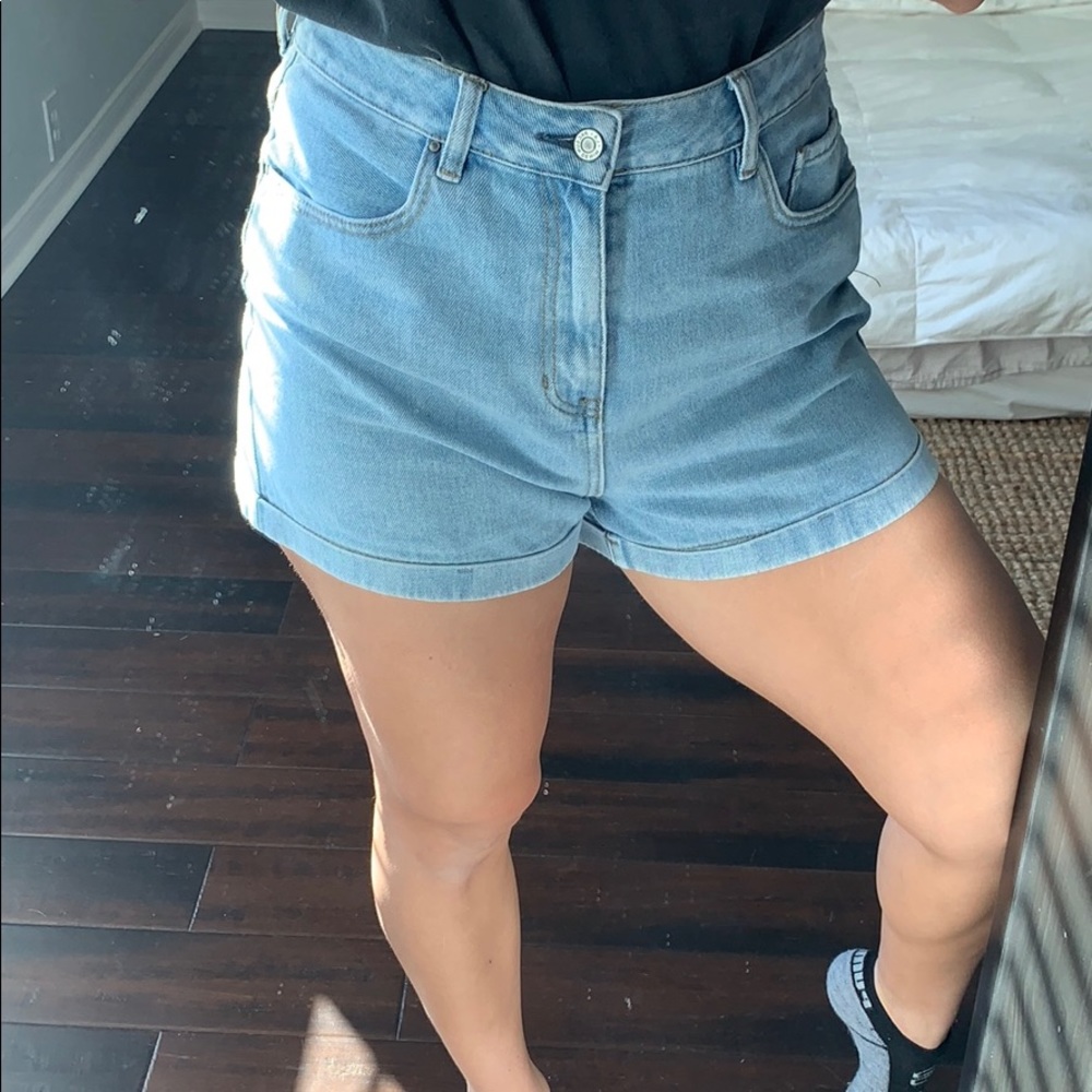 Super high waist mom shorts retro, from Pacsun